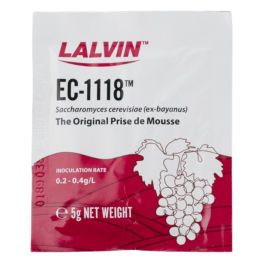 Lalvin Champagne EC-118 5g Box