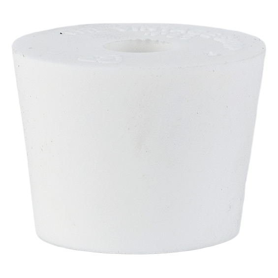 Rubber Bung #6.5 w/ Hole, 5/Pk image number 1