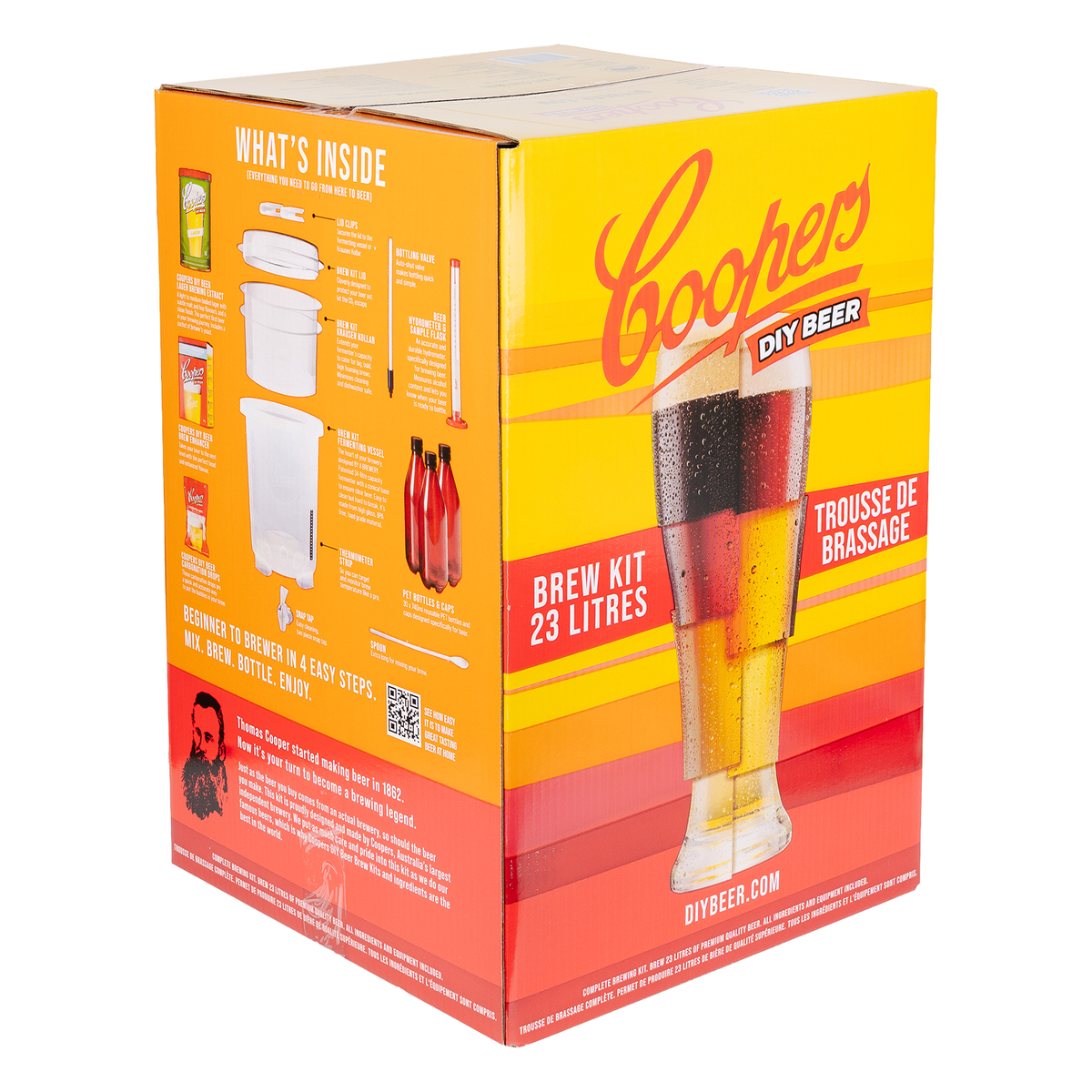 Coopers Beer Brew Kit - Equipment Starter Pack (23L) image number 1
